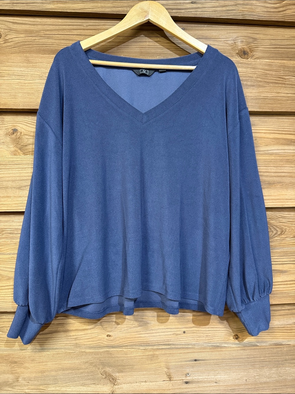G by Giuliana French Terry Blouse